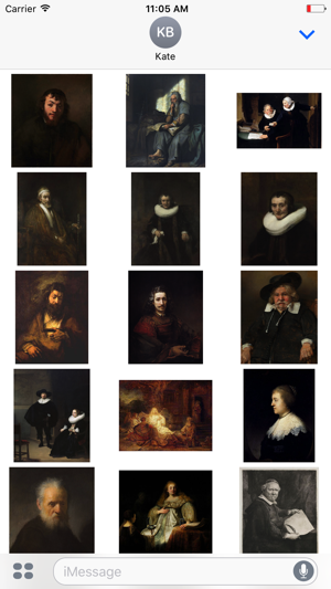 Rembrandt Stickers for iMessage(圖1)-速報App