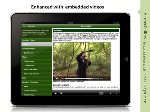 SAS Survival Guide for iPad screenshot 2