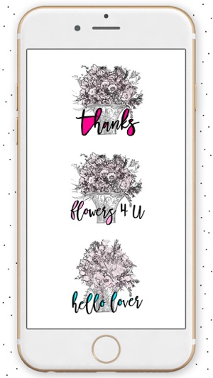 Fake Bouquet Flower Sticker Pack(圖3)-速報App