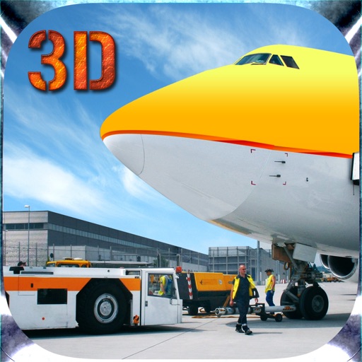 City Airport Cargo Airplane Flight Simulator Game iOS App