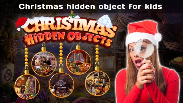 Christmas Hidden Objects - Christmas Cel