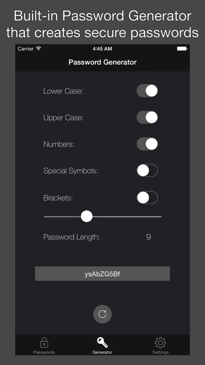 DFI Password Manager - Keep your passwords secure screenshot-4