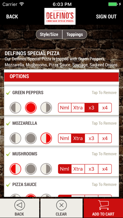 How to cancel & delete Delfino’s Pizza from iphone & ipad 4