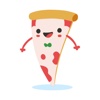 Mr. Pizza stickers by Maddalena
