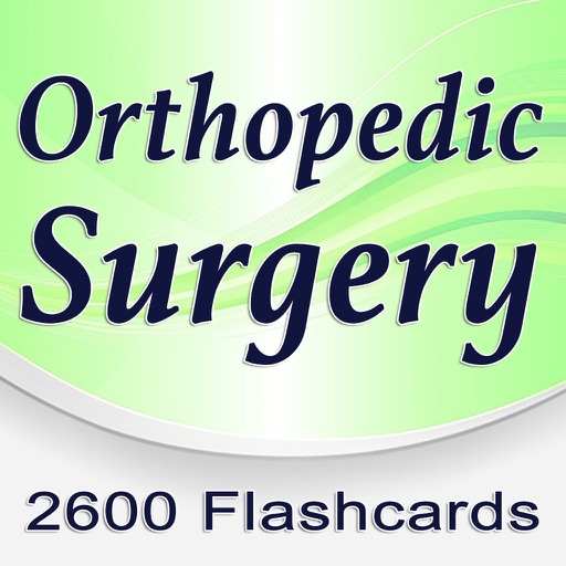 Orthopedic Surgery 2600 Flashcards & Exam Quiz icon