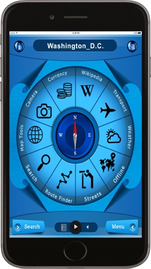 Washington D.C. DC USA - Offline Maps Navigator(圖1)-速報App