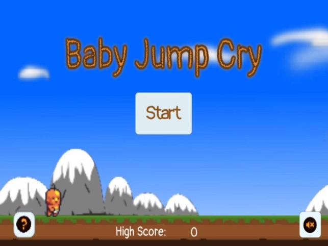 Baby Jump Cry, game for IOS