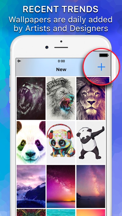 Top Chart of Wallpapers & Hot Backgrounds App screenshot-3
