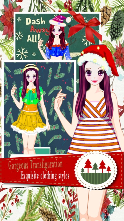 Princess Christmas Dress Up－Make up Game for kids