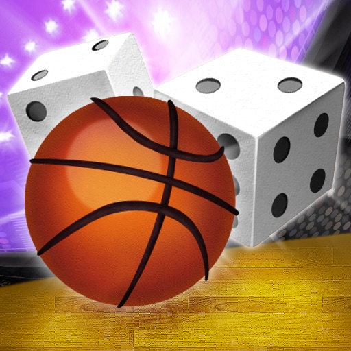 Dice Sports Basketball Icon