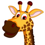 Free Stickers - Live Giraffes 2