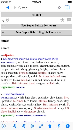 Advanced Deluxe Dictionaries And Thesaurus Pro(圖5)-速報App