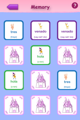 Princesses Learn Spanish screenshot 3