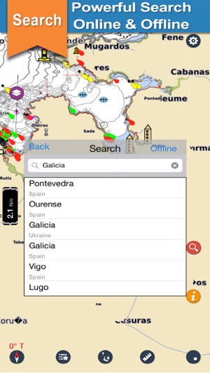 Boating Galicia Nautical Chart(圖3)-速報App