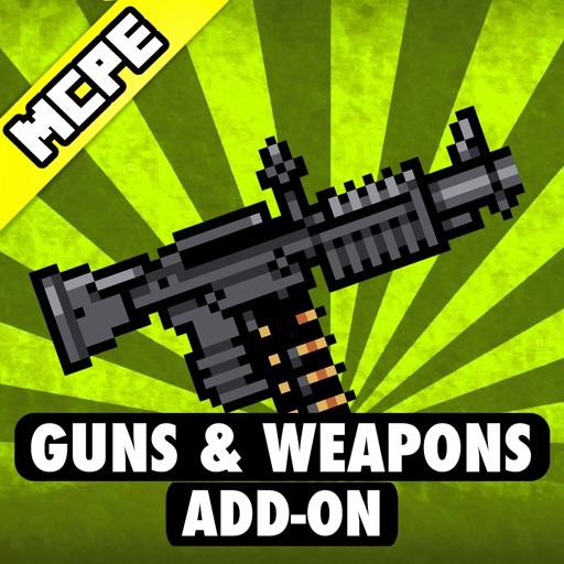 Weapons & Guns Add-On for Minecraft PE (MCPE) iOS App