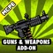 ADD WEAPONS & GUNS TO MINECRAFT POCKET EDITION