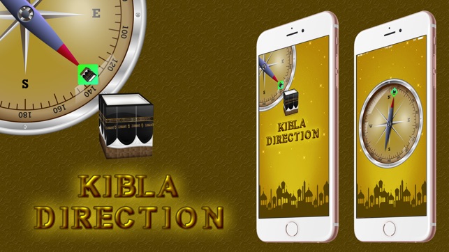 Qibla Direction - اتجاه الكعبة الصلاة(圖1)-速報App