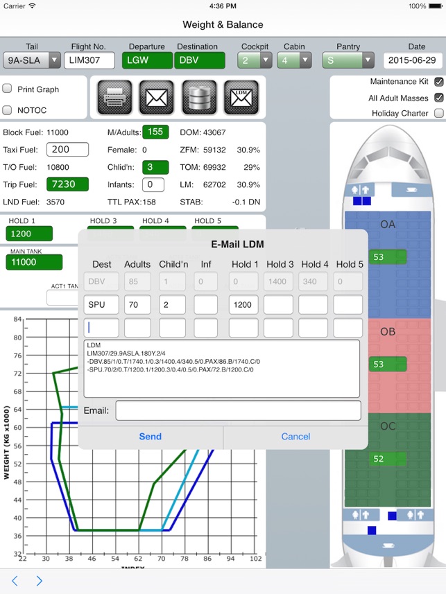 Pan Aero Weight and Balance A320 Family(圖3)-速報App