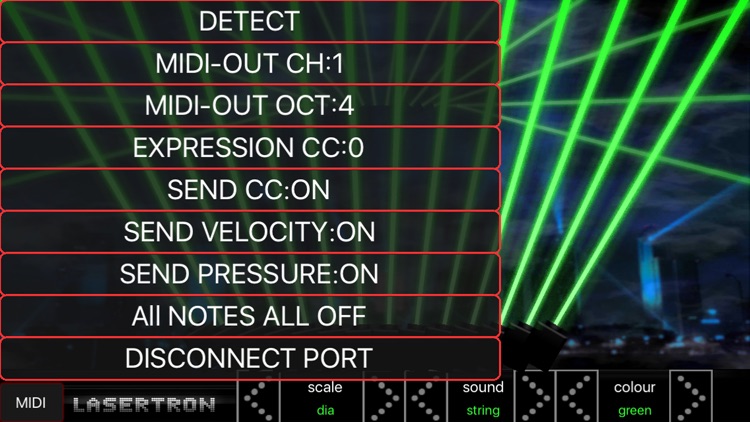 Lasertron Laser Harp Synth