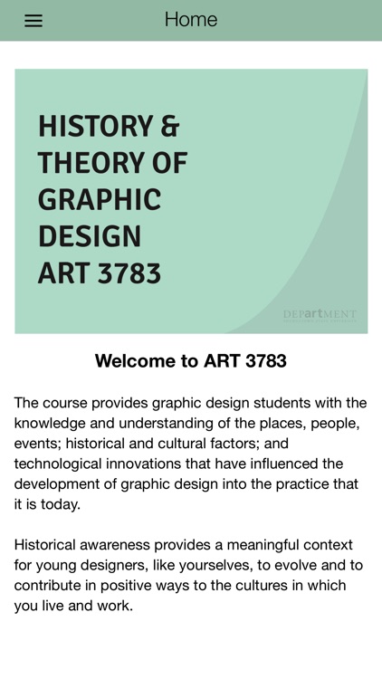 YSU History & Theory of Design screenshot-4