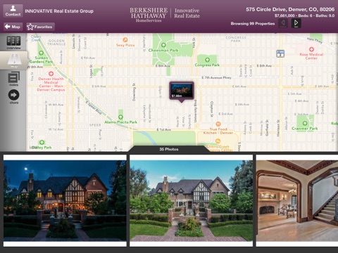 Innovative Real Estate Home Search for iPad screenshot 2