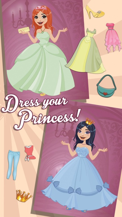 How to cancel & delete Dressing & make up princesses games for girls from iphone & ipad 1