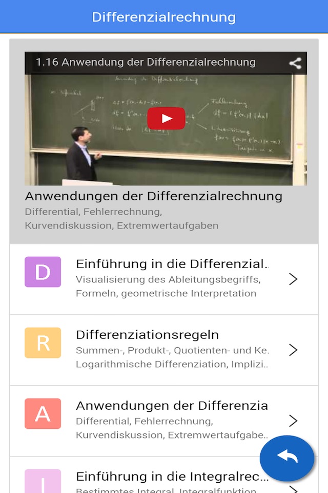 iMath Video (Videos zur Mathematikvorlesung) screenshot 4