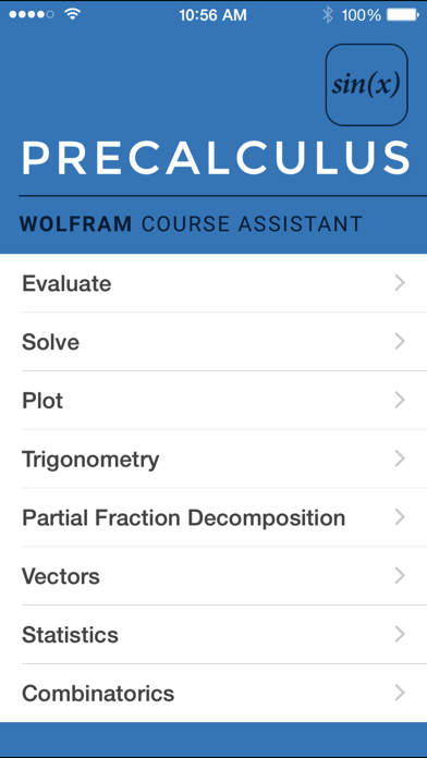 Wolfram Precalculus Course Assistant Screenshot 1