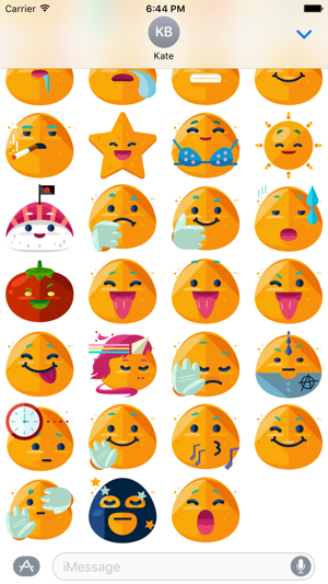 Funny Emoticons Stickers - iMessage New Emoji(圖4)-速報App