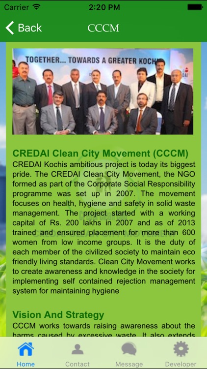 Credai Clean City Movement