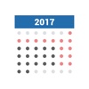 Календарь 2017 в стикерах