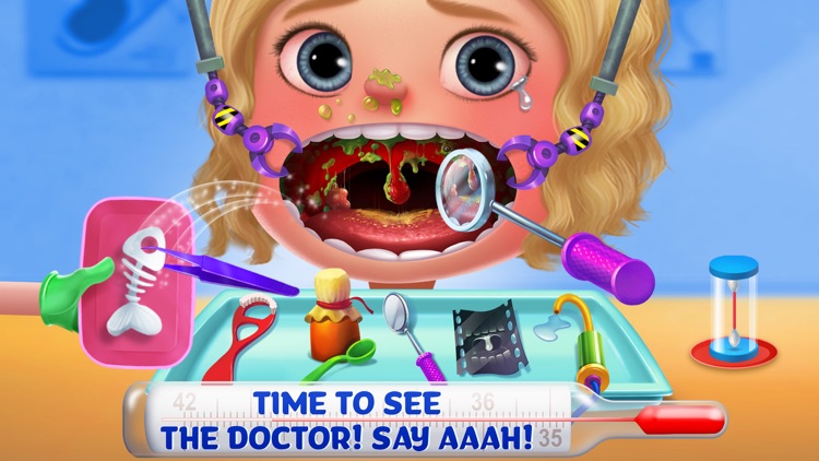 Kids Emergency Doctor - Stay in Bed