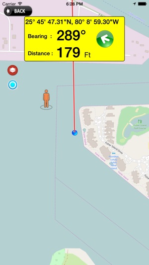 MOB Quick Waypoint man overboard GPS map tracking(圖3)-速報App