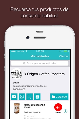 D·Origen Coffee Roasters screenshot 3