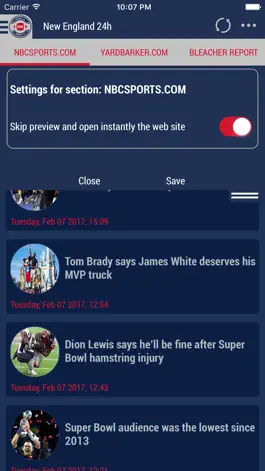 Game screenshot 24h News for New England Patriots apk