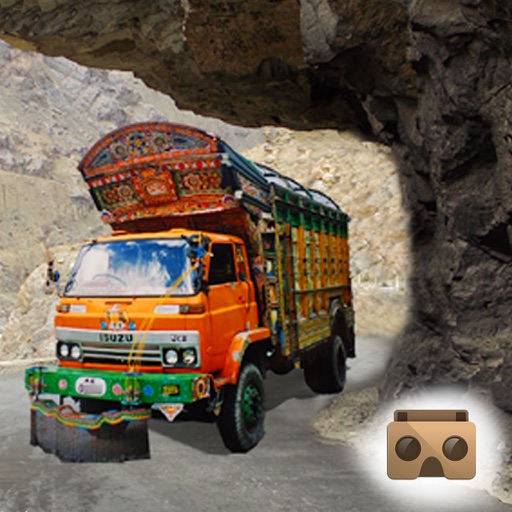 VR Mountain Highway Cargo Truck Driving Simulator iOS App