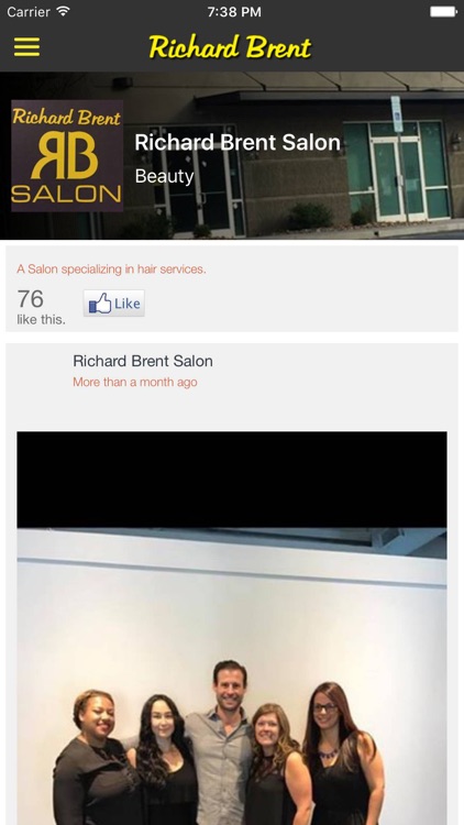 Richard Brent Salon screenshot-3