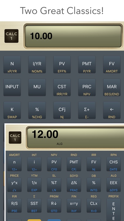 CALC 1 - 10bii +100 Calculators for Finance & More screenshot-0