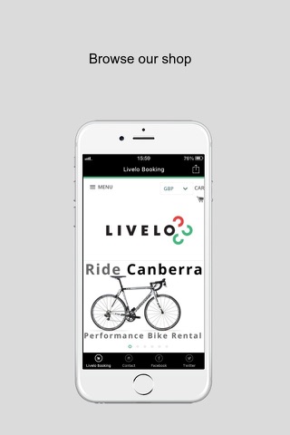 Livelo Road Bike Rental screenshot 2