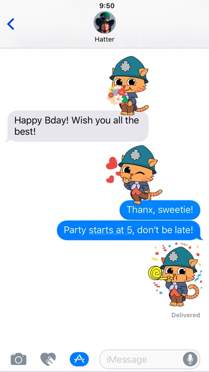Cheshire Jr. Animated Stickers Pack