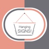 Hang a Sign! II (Mauve/Dark Bluish-Gray)