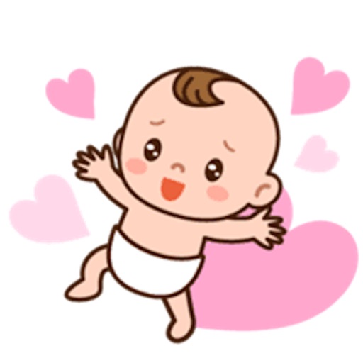 Little Baby Cute Stickers icon