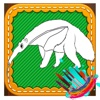 Coloring Book Anteater For Toddler