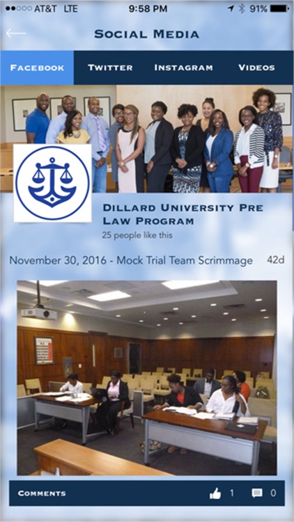 Dillard University PreLaw screenshot-3