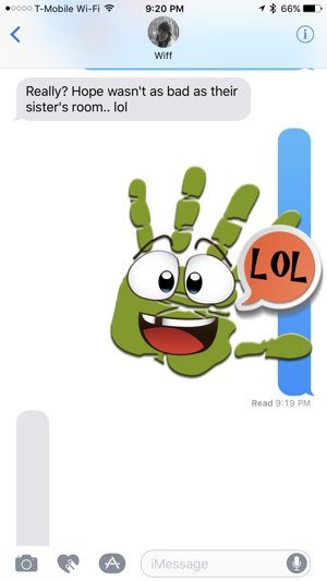 Talk to the Hand Stickers(圖2)-速報App