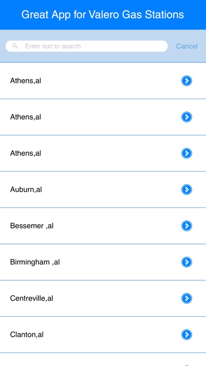 Great App for Valero Gas Stations