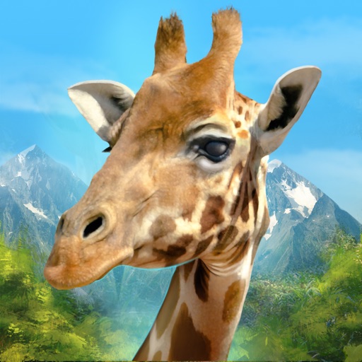 Wild Giraffe Survival Simulator 3D Icon