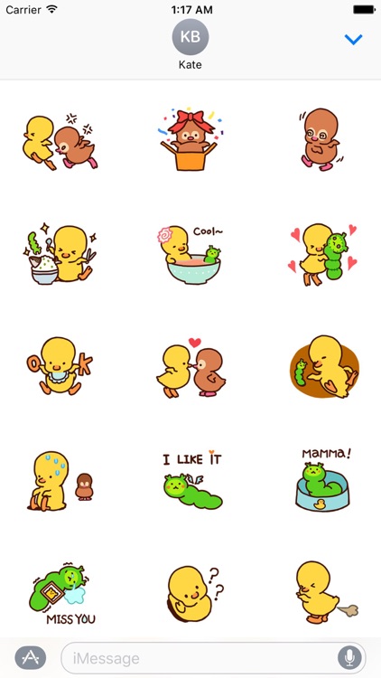Lovely Duckling Stickers