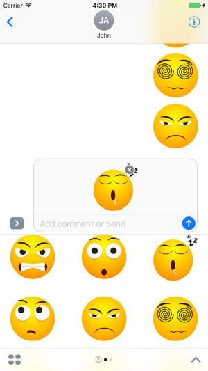 Emoji & Emoticons Stickers For iMessage(圖1)-速報App