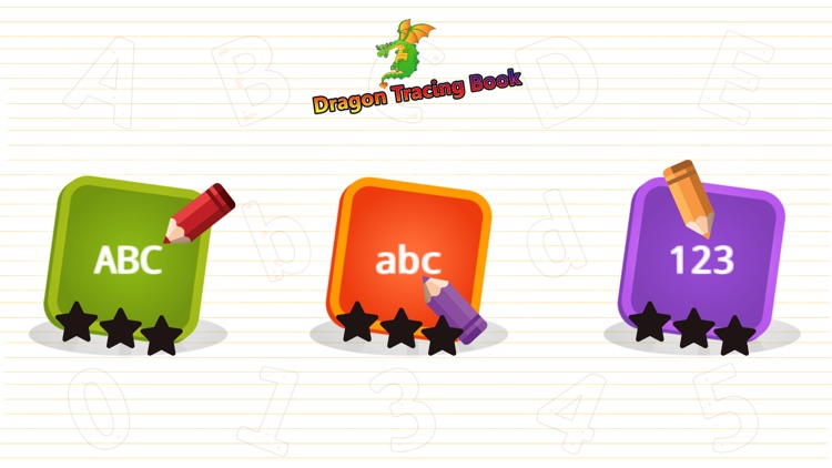 ABC Tracing : Dragon For Kids